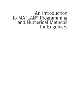 An Introduction to MATLAB for engineer.pdf